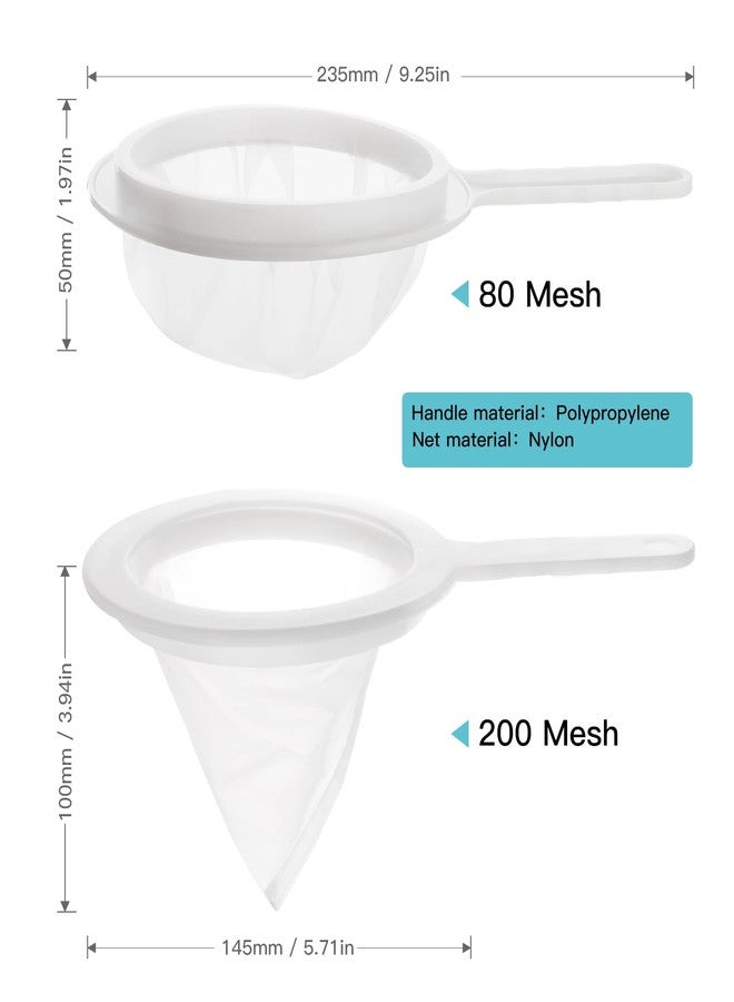 Clscea Aquarium Baby Brine Shrimp Sieve net (80 mesh +200 mesh Simple kit) - Image 2